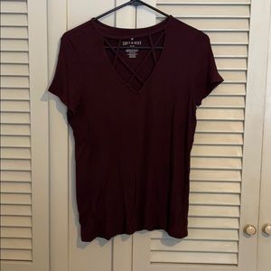 American Eagle Ribbed Tshirt
